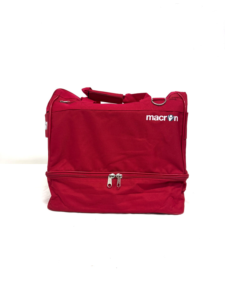Stock 125pz Borsoni nuovi calcio Macron e Joma Rosso deadstock football bag