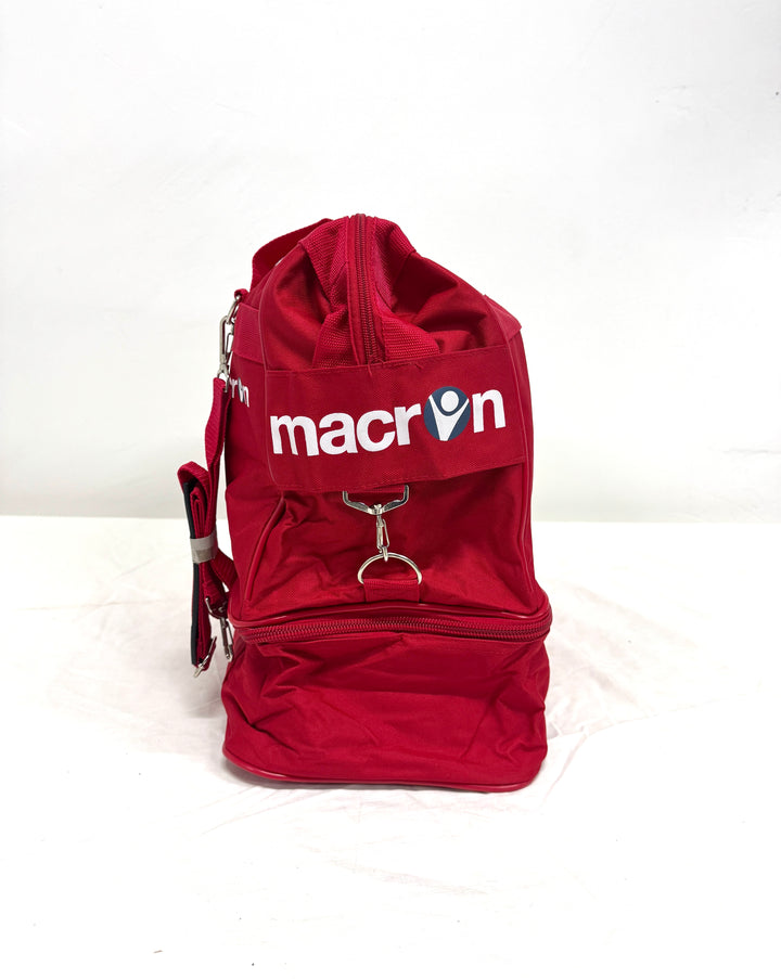 Stock 125pz Borsoni nuovi calcio Macron e Joma Rosso deadstock football bag