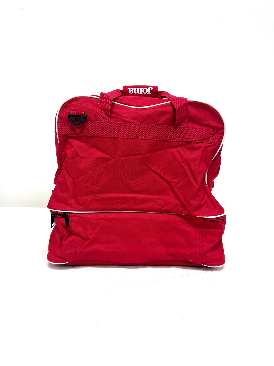 Stock 125pz Borsoni nuovi calcio Macron e Joma Rosso deadstock football bag