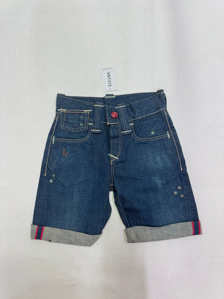 Levi's RED short selvedge cimosa rossa deadstock