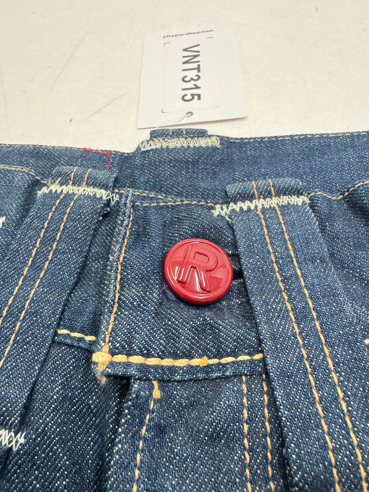 Levi's RED short selvedge cimosa rossa deadstock