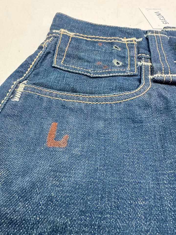 Levi's RED short selvedge cimosa rossa deadstock