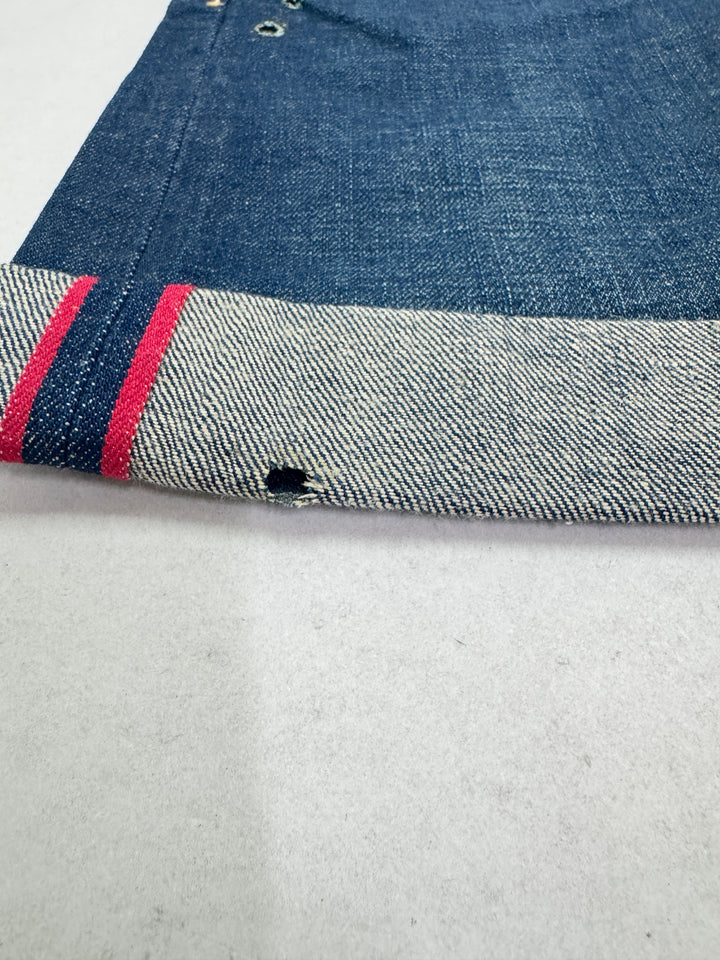 Levi's RED short selvedge cimosa rossa deadstock