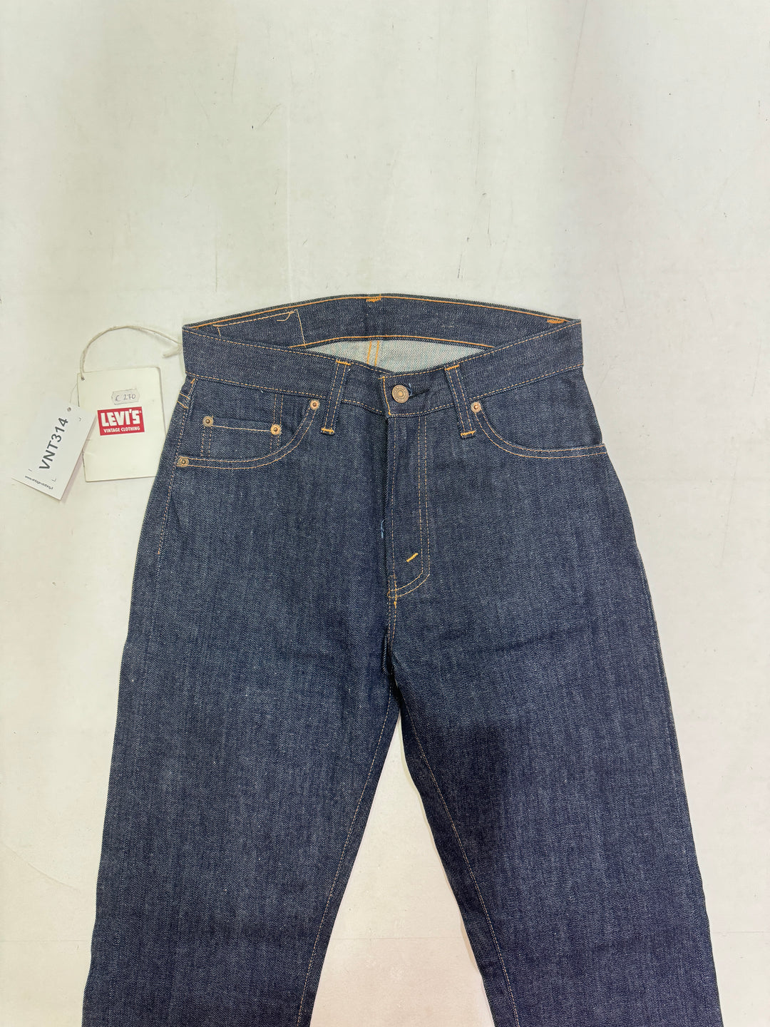 Levi's Vintage Clothing 505 - 0217 Big E W30 L34 selvedge cimosa deadstock