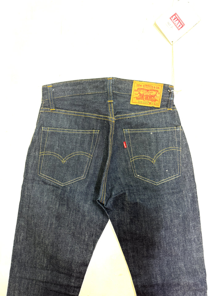 Levi's Vintage Clothing 505 - 0217 Big E W30 L34 selvedge cimosa deadstock
