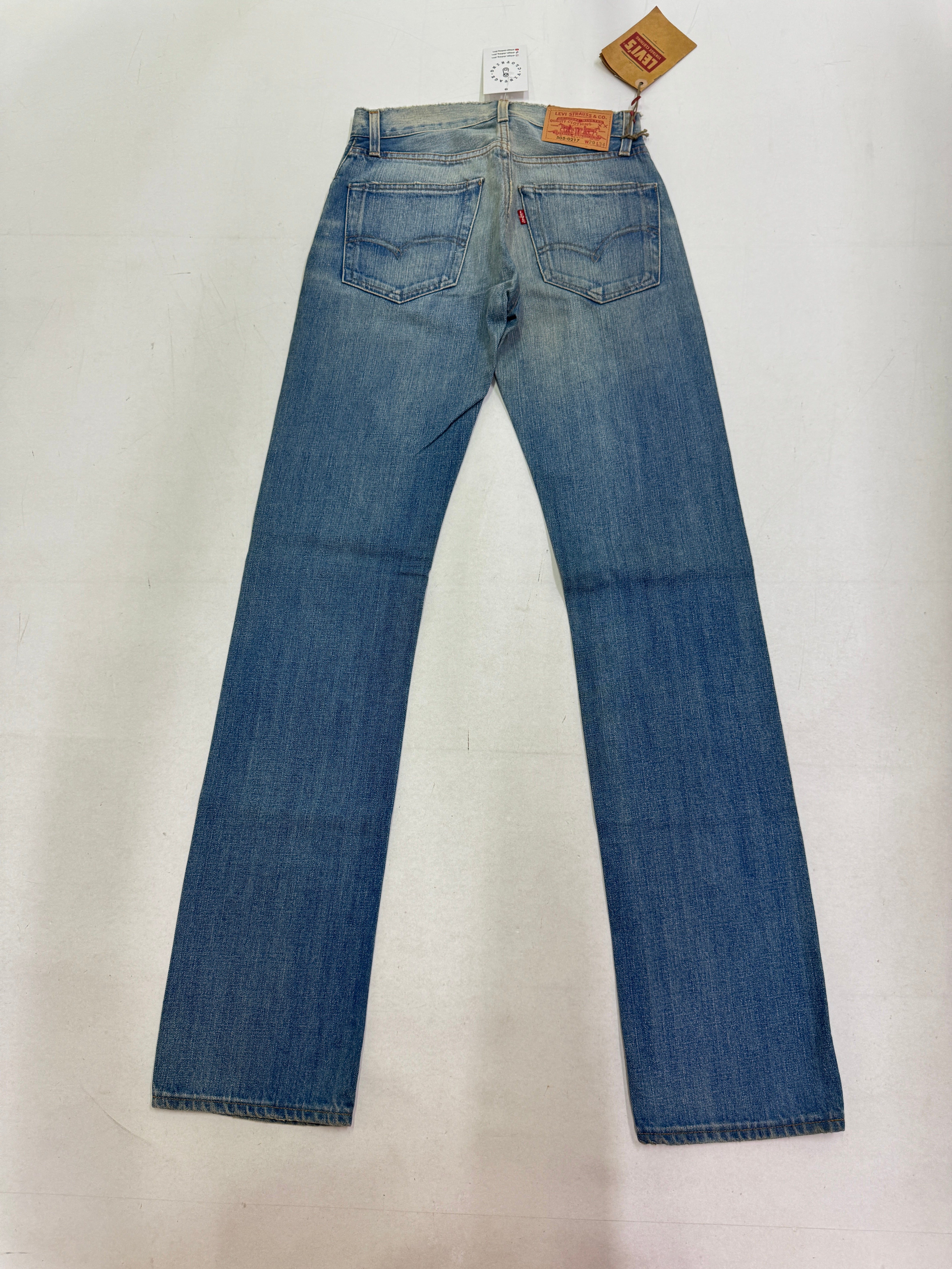 Levi's Vintage Clothing 505 - 0217 Big E W29 L34 selvedge cimosa deads