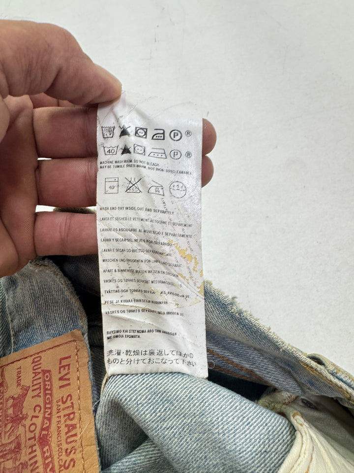 Levi's Vintage Clothing 505 - 0217 Big E W28 L34 selvedge cimosa deadstock