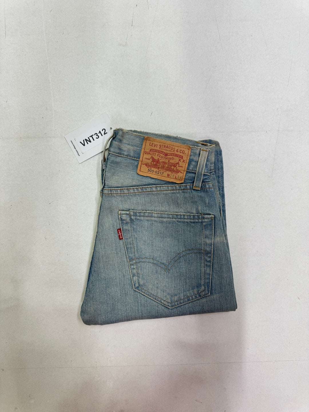 Levi's Vintage Clothing 505 - 0217 Big E W28 L34 selvedge cimosa deadstock