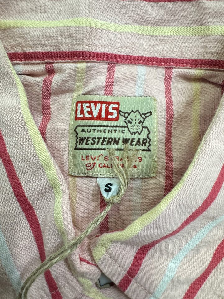 Levi's vintage clothing western shirt taglia S deadstock