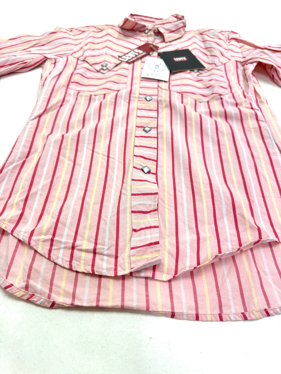 Levi's vintage clothing western shirt taglia M deadstock