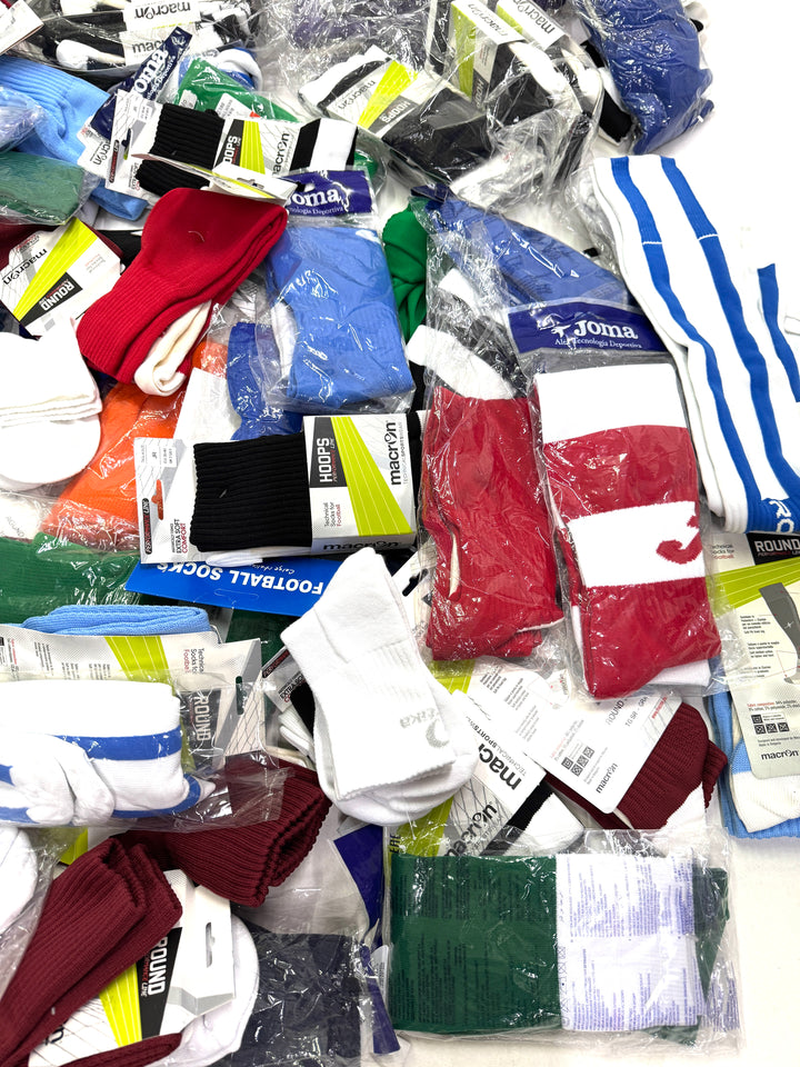 Stock calzini nuovi sportivi deadstock socks 112pz calcio football volley