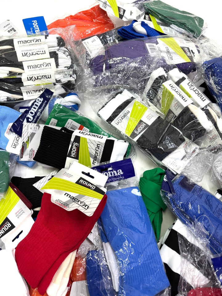 Stock calzini nuovi sportivi deadstock socks 112pz calcio football volley