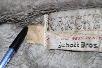 Schott Bros Autentic Western Styling Rancher taglia 42