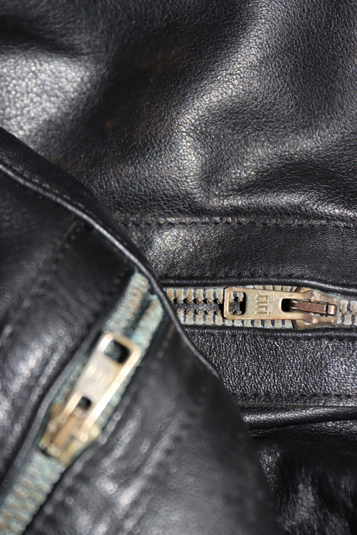 Dainese giacca da moto vintage in pelle made in Italy taglia 48