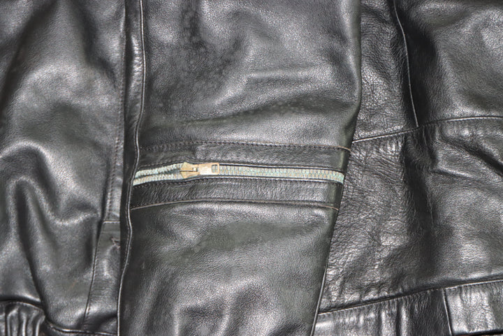Dainese giacca da moto vintage in pelle made in Italy taglia 48