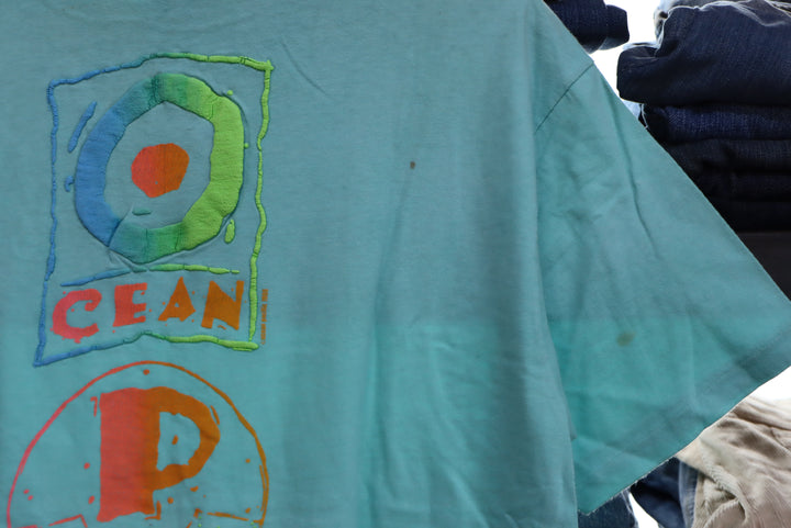 Ocean Pacific made in usa Taglia M T-shirt manica corta mezza manica