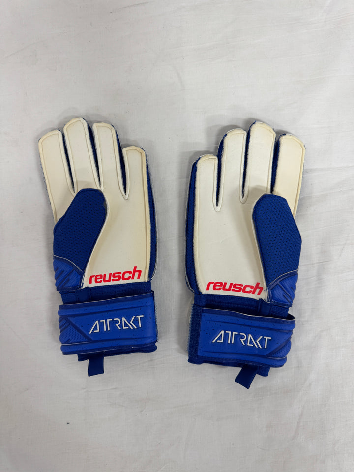 Reush attrakt grip size 6 junior guanti portiere calcio nuovi