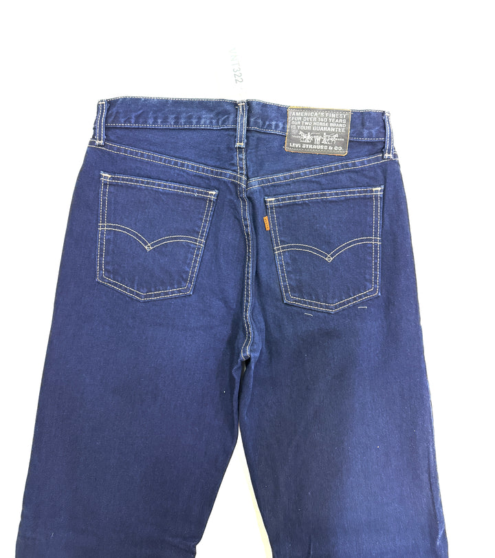 Levi's 615 orange tab W32 L34 made in Belgium jeans vintage anni 80' deadstock