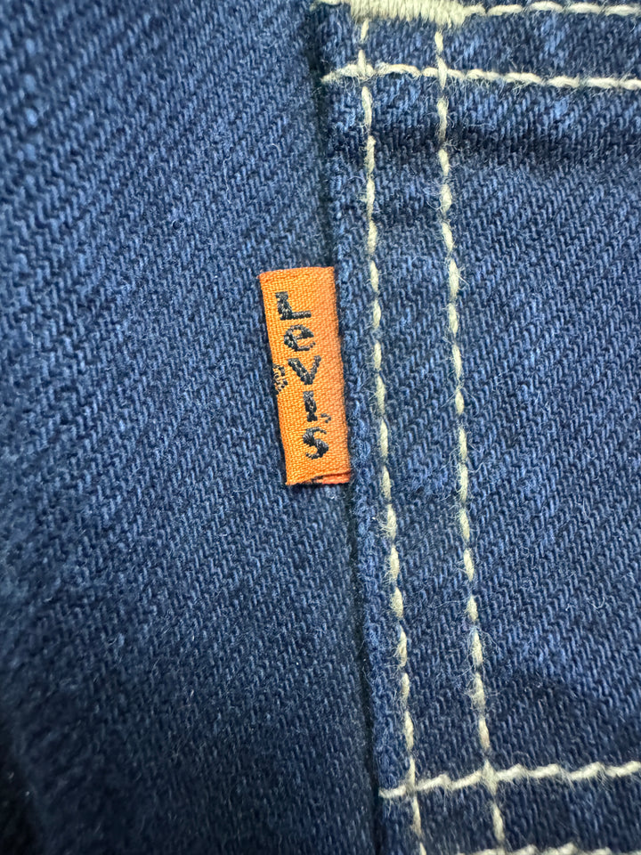 Levi's 615 orange tab W32 L34 made in Belgium jeans vintage anni 80' deadstock