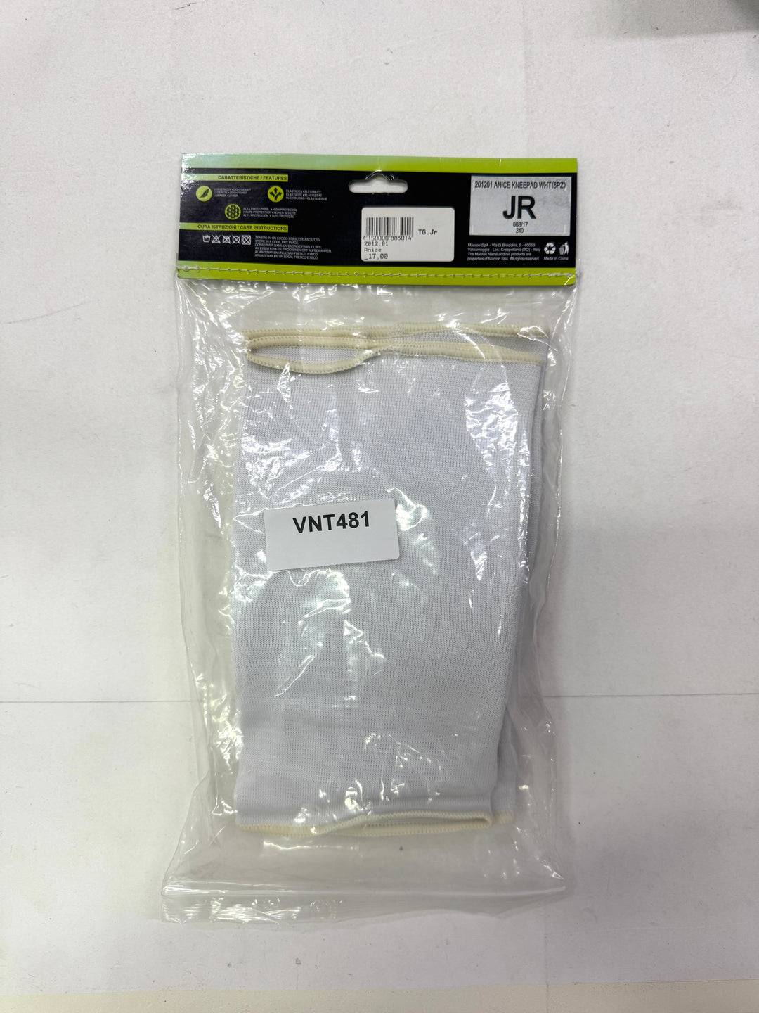 Macron anice kneepad ginocchiera volley size JR