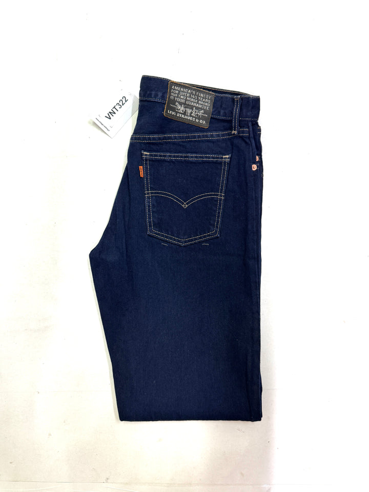 Levi's 615 orange tab W32 L34 made in Belgium jeans vintage anni 80' deadstock
