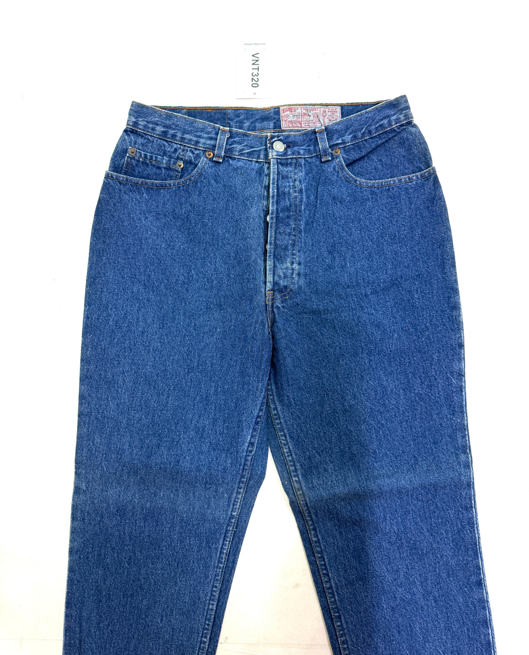 Levi's 901 vintage W34 L30 made in France jeans donna anni 90' deadstock