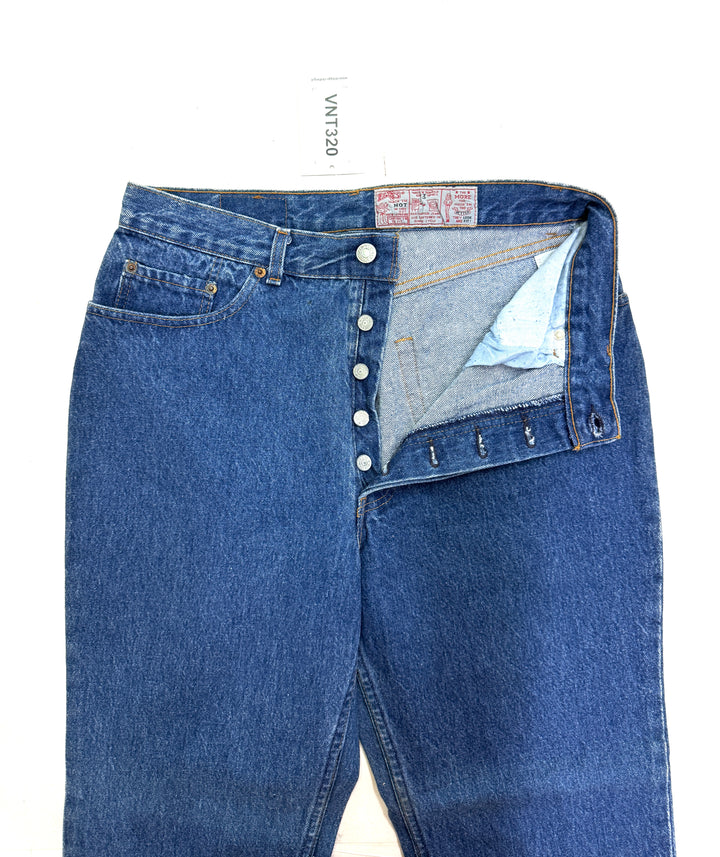 Levi's 901 vintage W34 L30 made in France jeans donna anni 90' deadstock