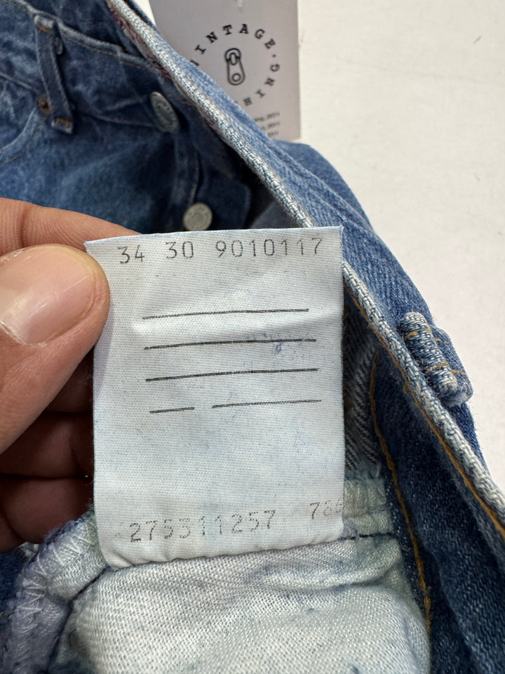 Levi's 901 vintage W34 L30 made in France jeans donna anni 90' deadstock