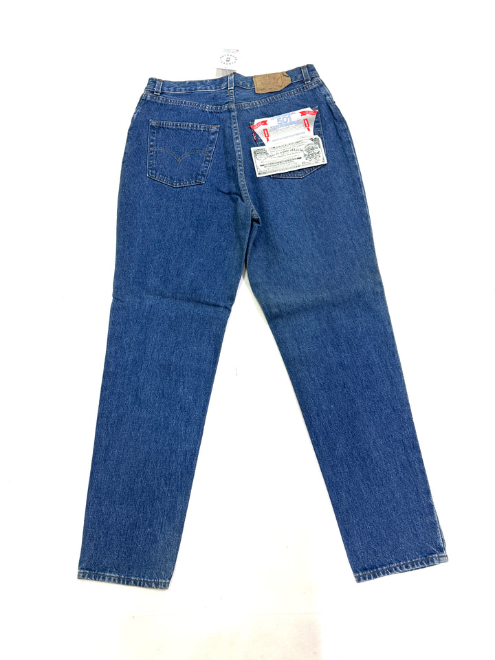 Levi's 901 vintage W34 L30 made in France jeans donna anni 90' deadstock
