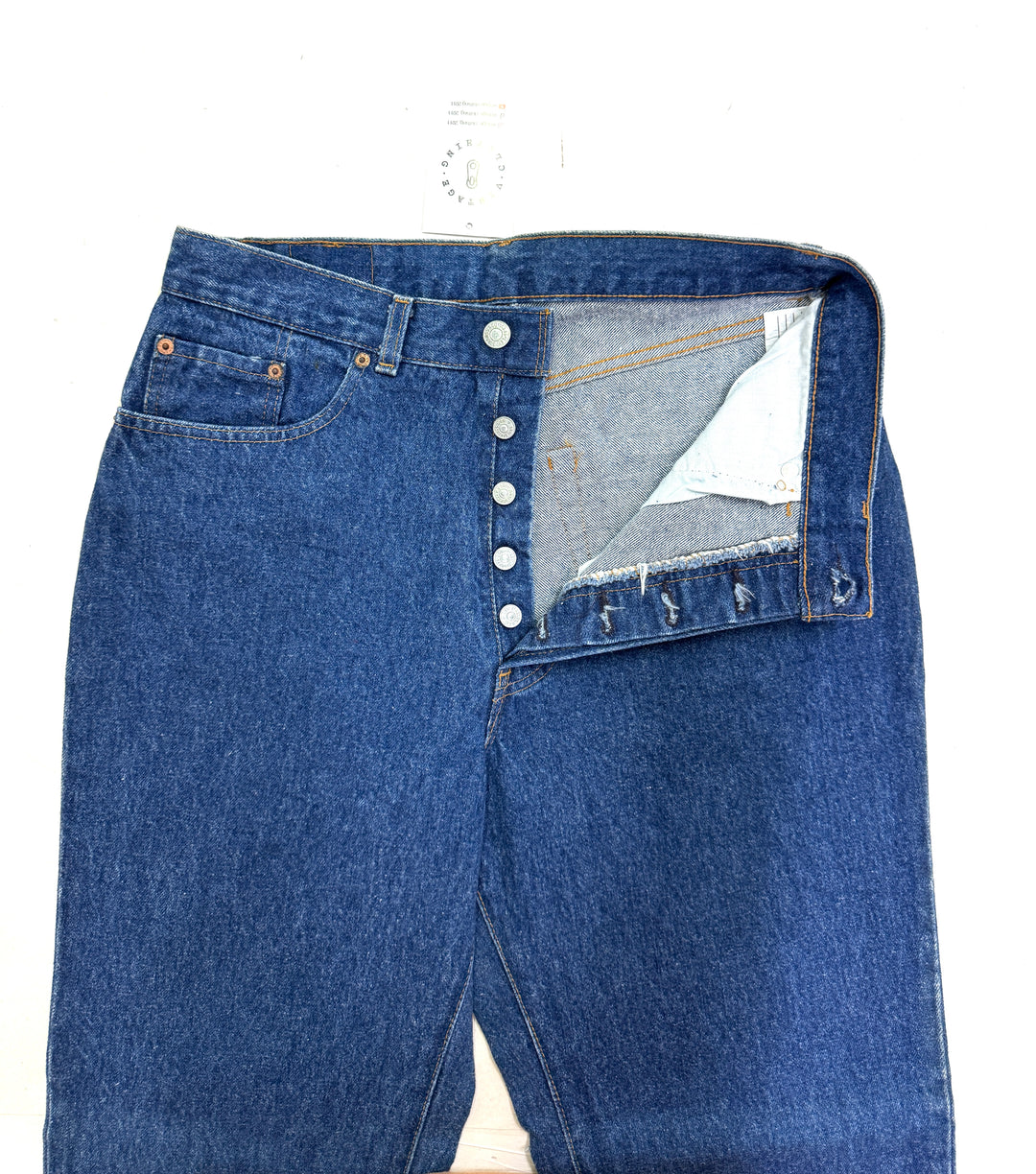 Levi's 901 vintage W33 L30 made in France jeans donna anni 90' deadstock