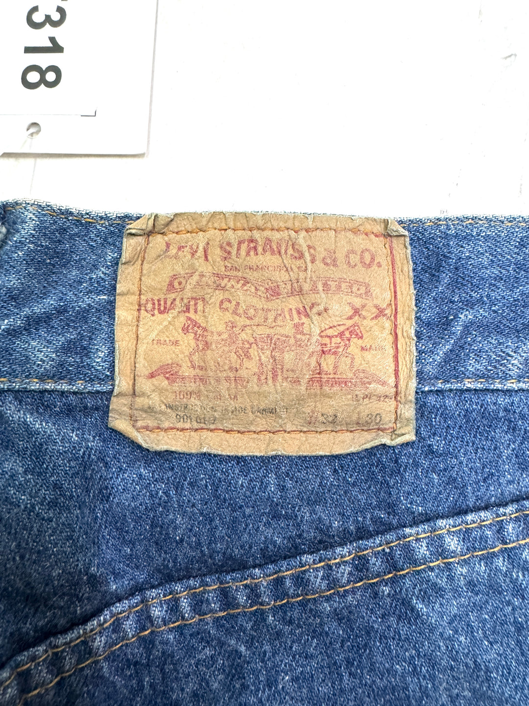 Levi's 901 vintage W32 L30 made in Italy levis jeans donna anni 90' deadstock