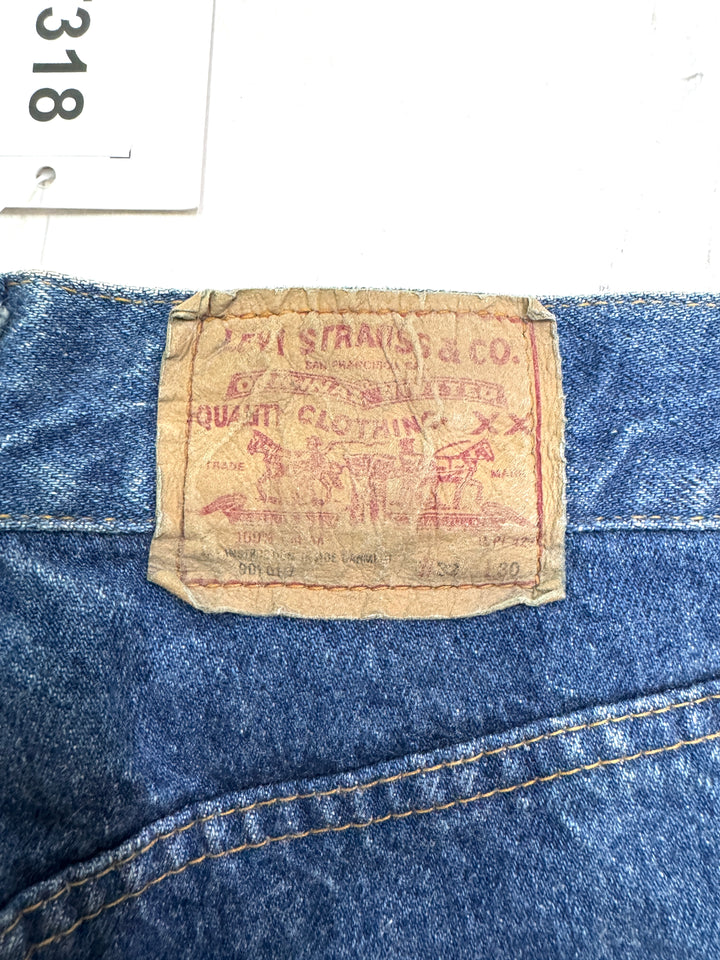 Levi's 901 vintage W32 L30 made in Italy levis jeans donna anni 90' deadstock