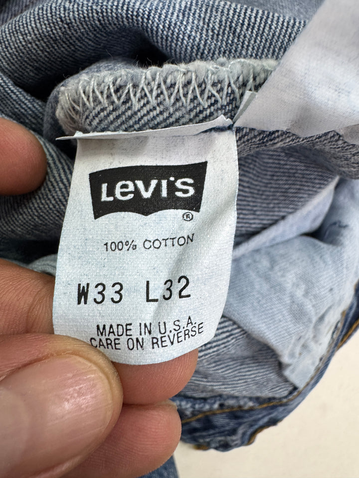 Levi's 901 vintage W33 L32 made in usa levis jeans donna anni 90' deadstock
