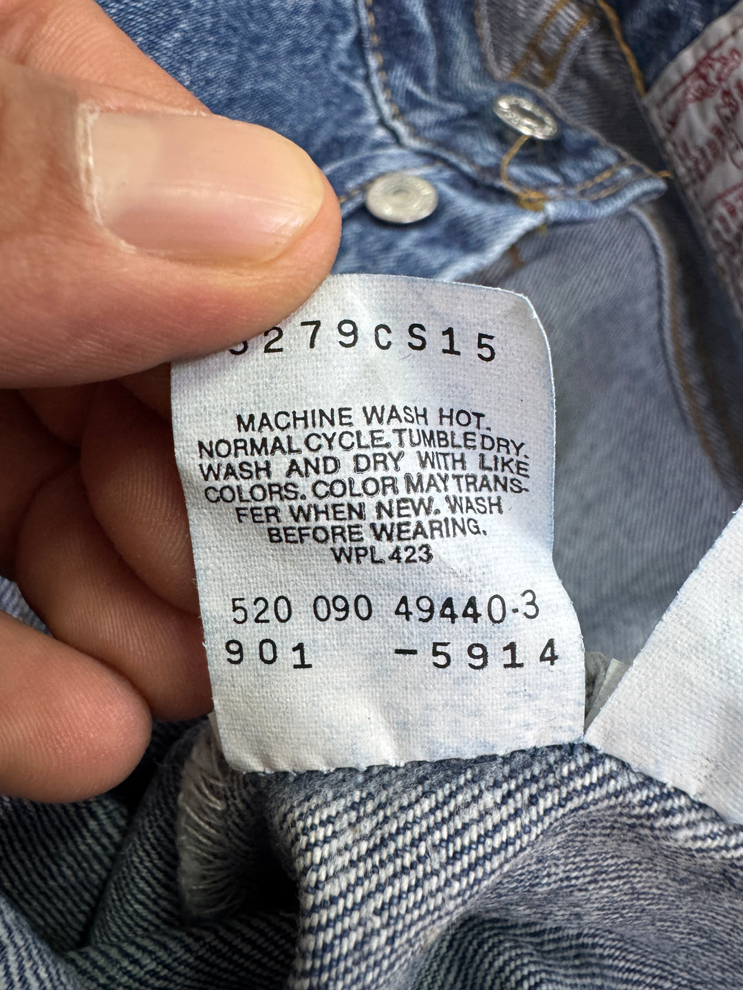 Levi's 901 vintage W33 L32 made in usa levis jeans donna anni 90' deadstock