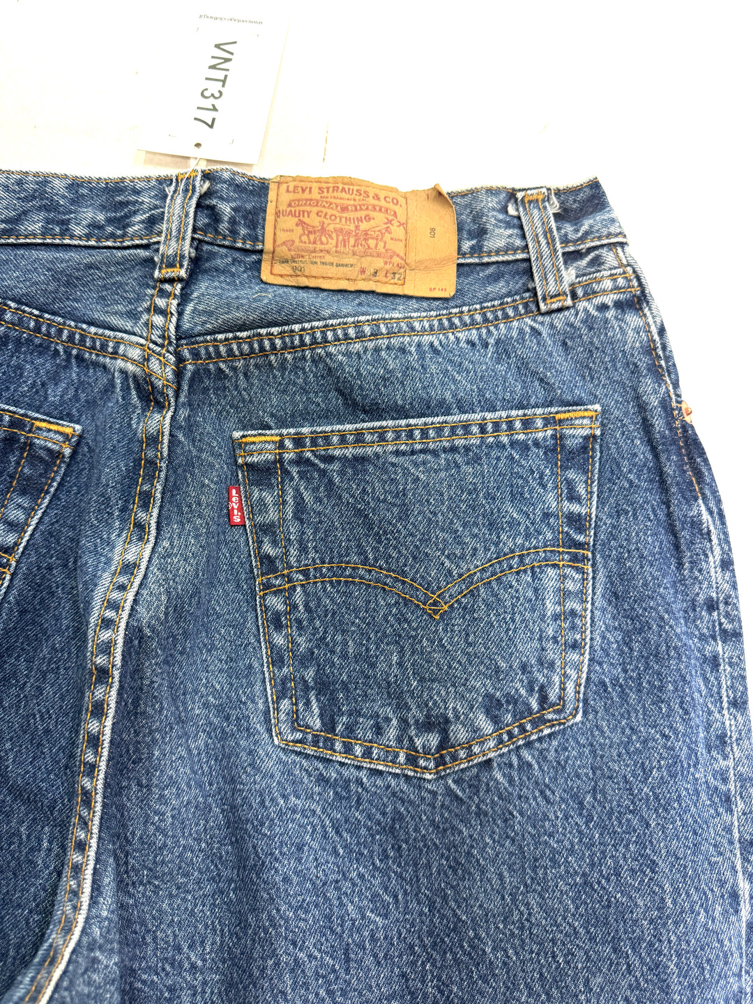 Levi's 901 vintage W33 L32 made in usa levis jeans donna anni 90' deadstock