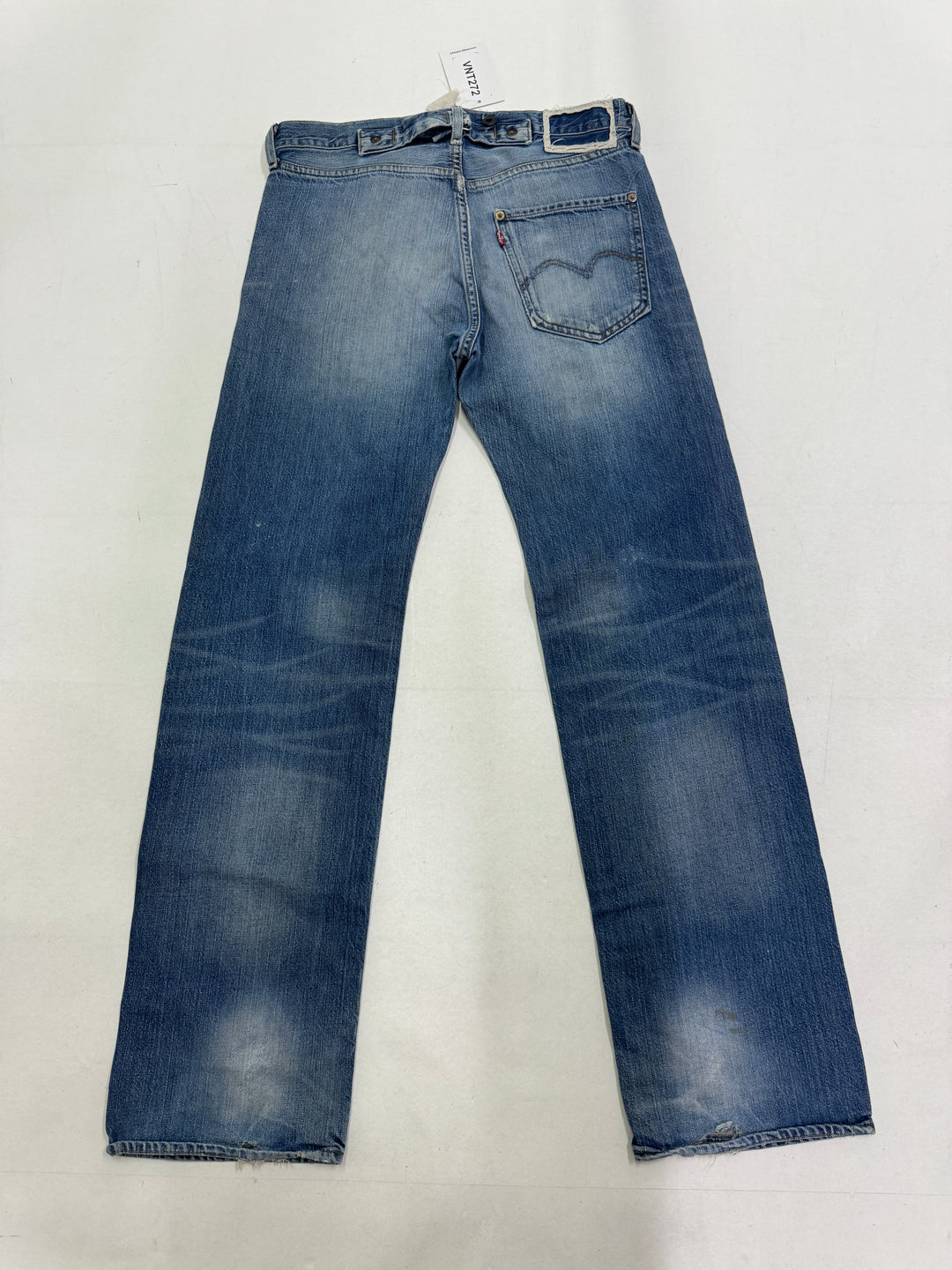 Levi's 201 W28 L32 limited edition rivettato e con martingala