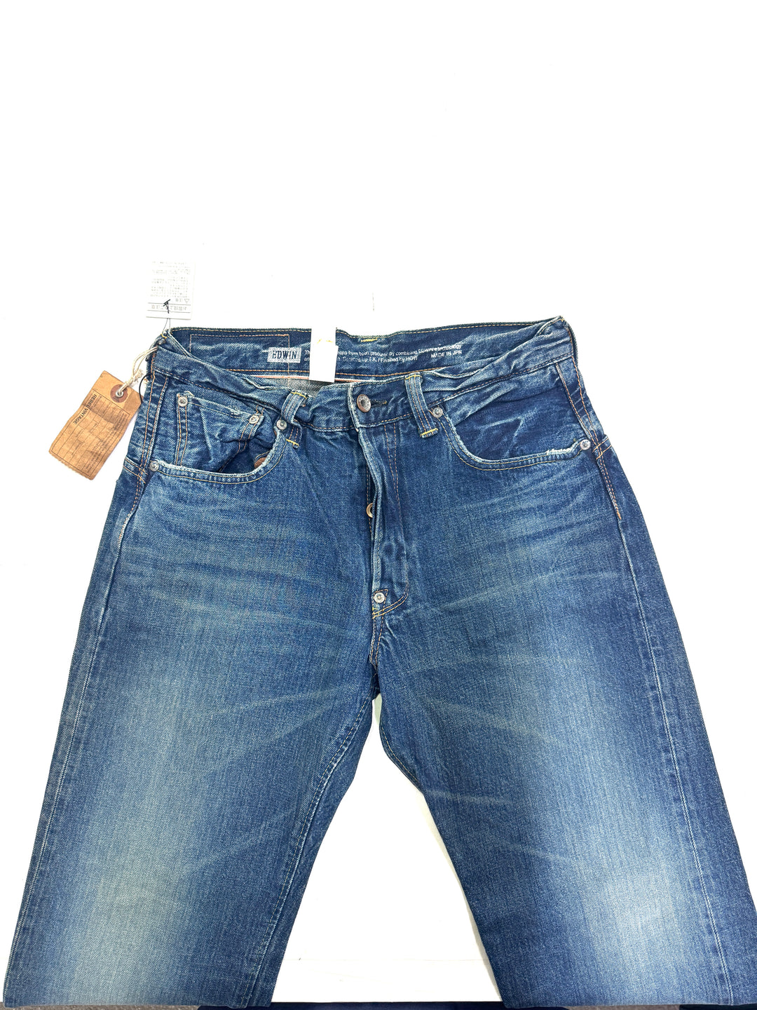 Edwin RV mezza cimosa W28 L31 deadstock vintage jeans selvedge