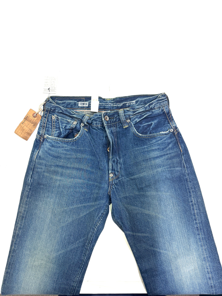 Edwin RV mezza cimosa W28 L31 deadstock vintage jeans selvedge