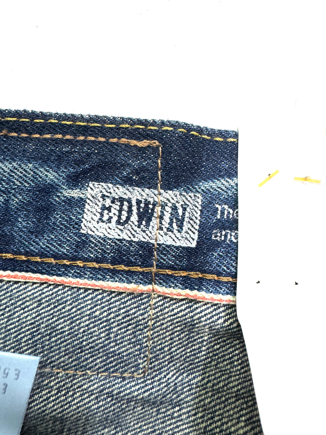 Edwin RV mezza cimosa W28 L31 deadstock vintage jeans selvedge