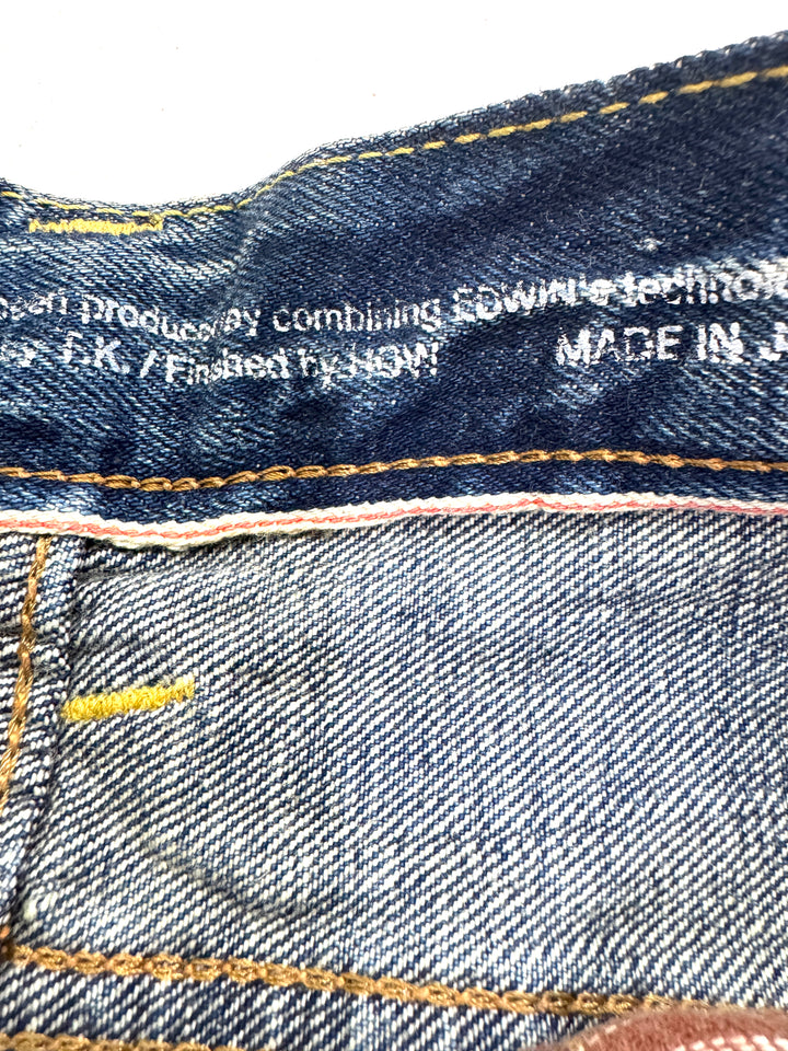 Edwin RV mezza cimosa W28 L31 deadstock vintage jeans selvedge