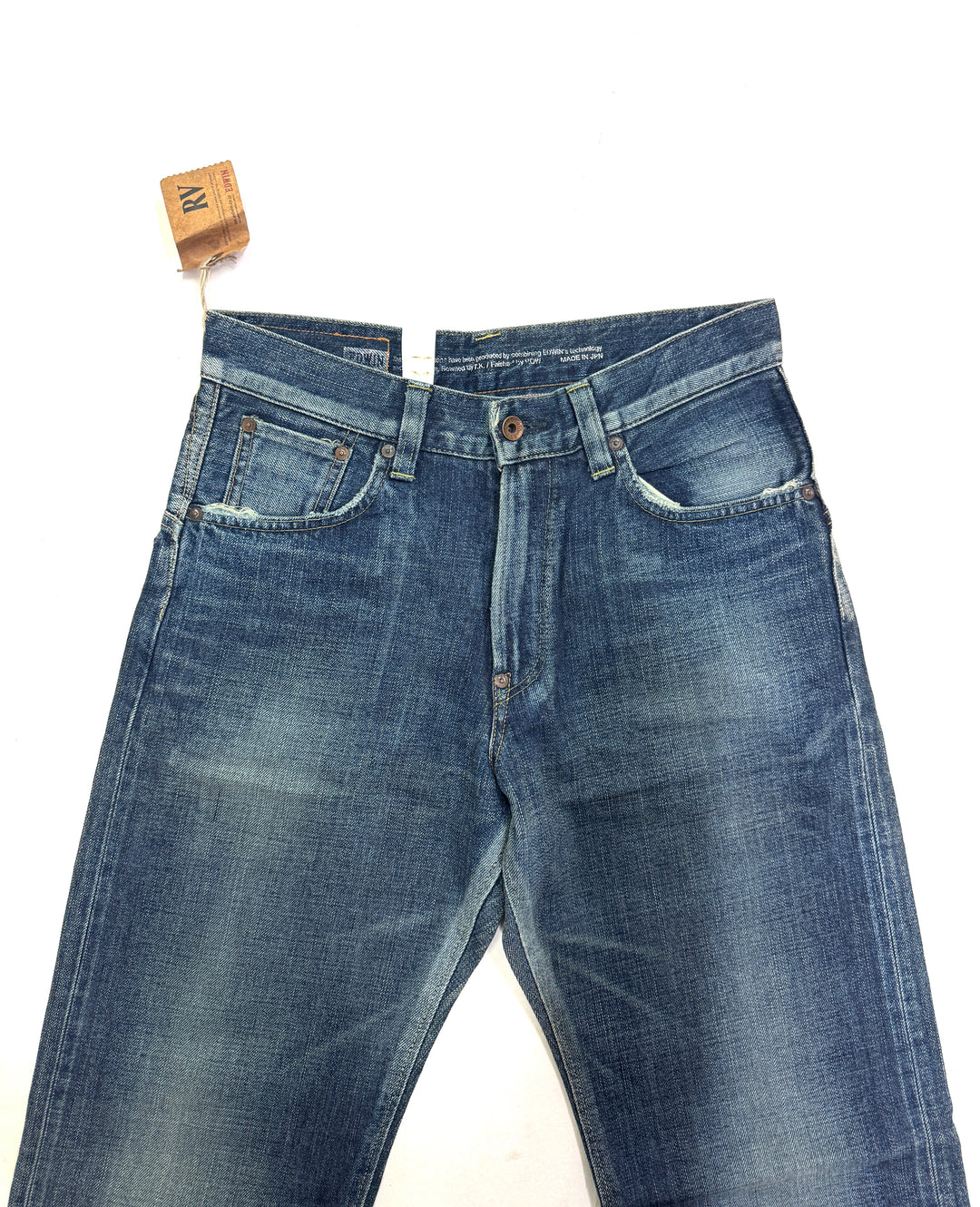 Edwin RV mezza cimosa W30 L32 deadstock vintage jeans selvedge
