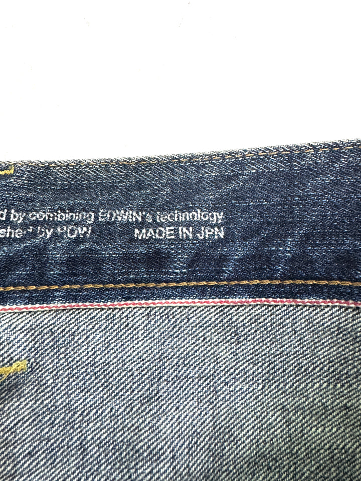Edwin RV mezza cimosa W30 L32 deadstock vintage jeans selvedge