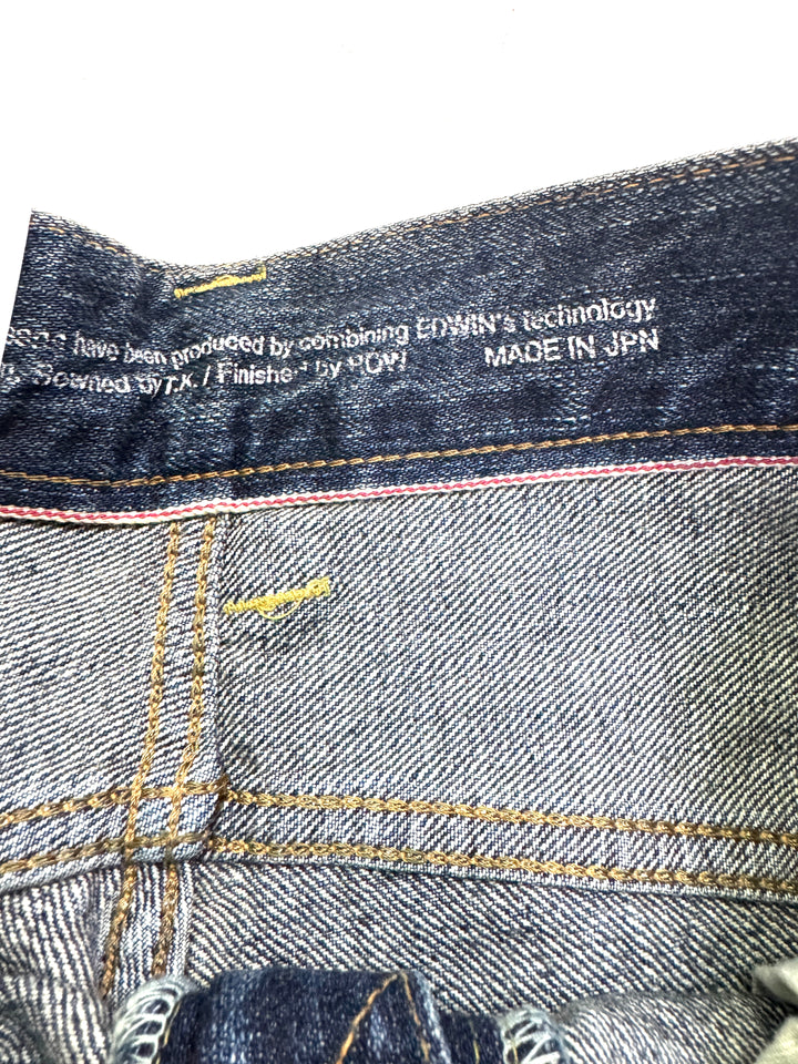 Edwin RV mezza cimosa W30 L32 deadstock vintage jeans selvedge