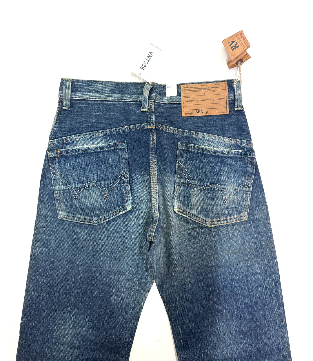 Edwin RV mezza cimosa W30 L32 deadstock vintage jeans selvedge