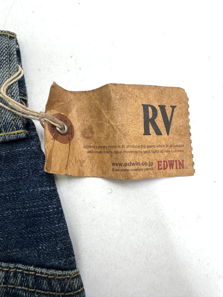 Edwin RV mezza cimosa W30 L32 deadstock vintage jeans selvedge