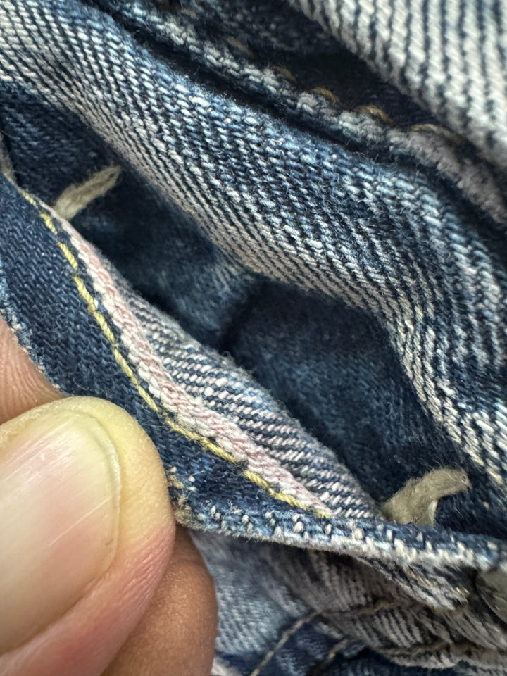 Edwin RV mezza cimosa W28 L31 deadstock vintage jeans selvedge
