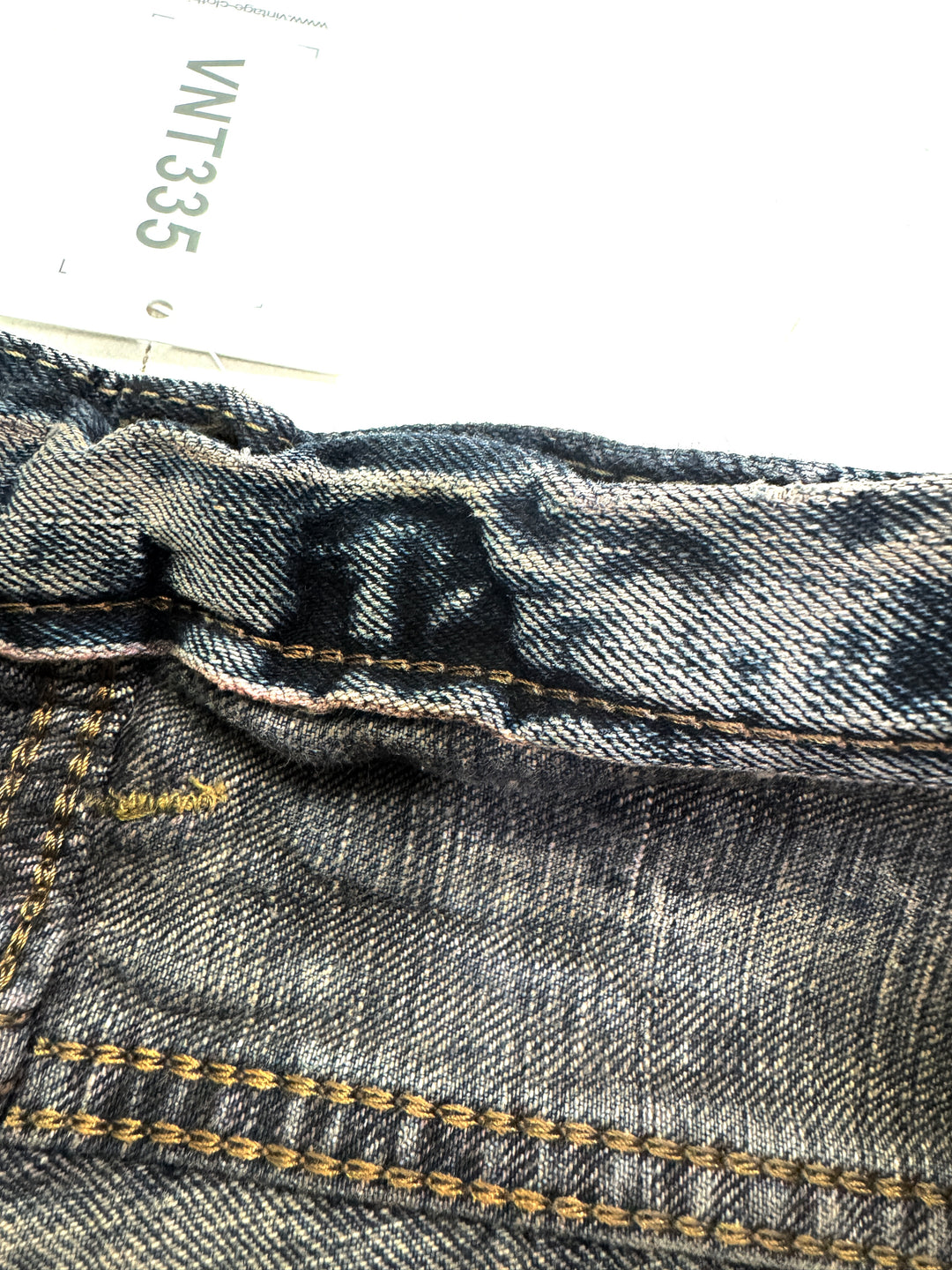 Edwin RV mezza cimosa W28 L31 deadstock vintage jeans selvedge