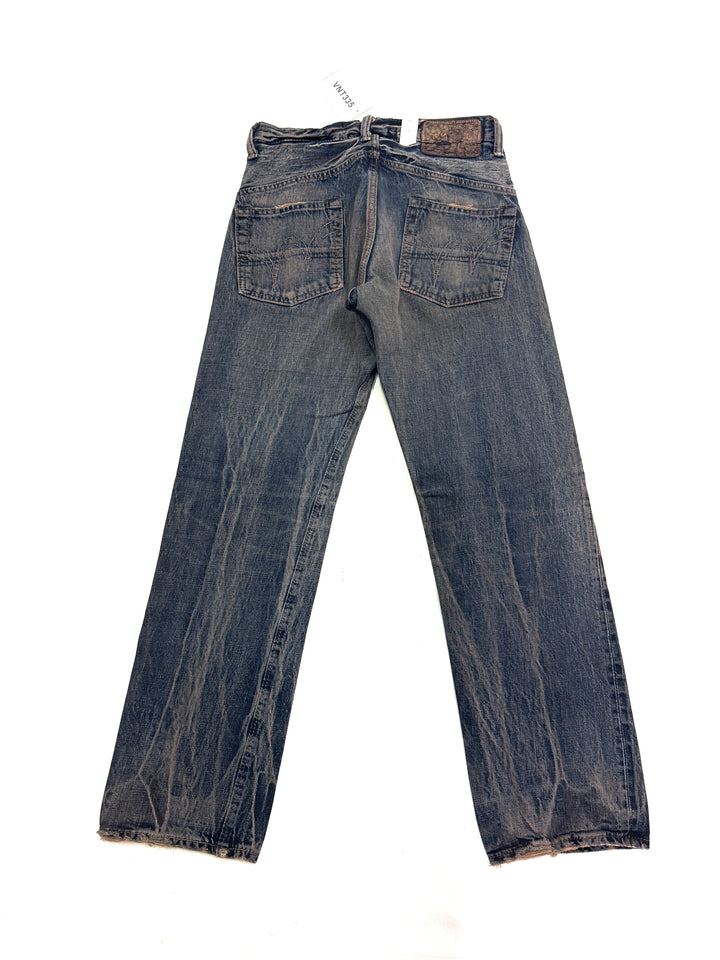 Edwin RV mezza cimosa W28 L31 deadstock vintage jeans selvedge