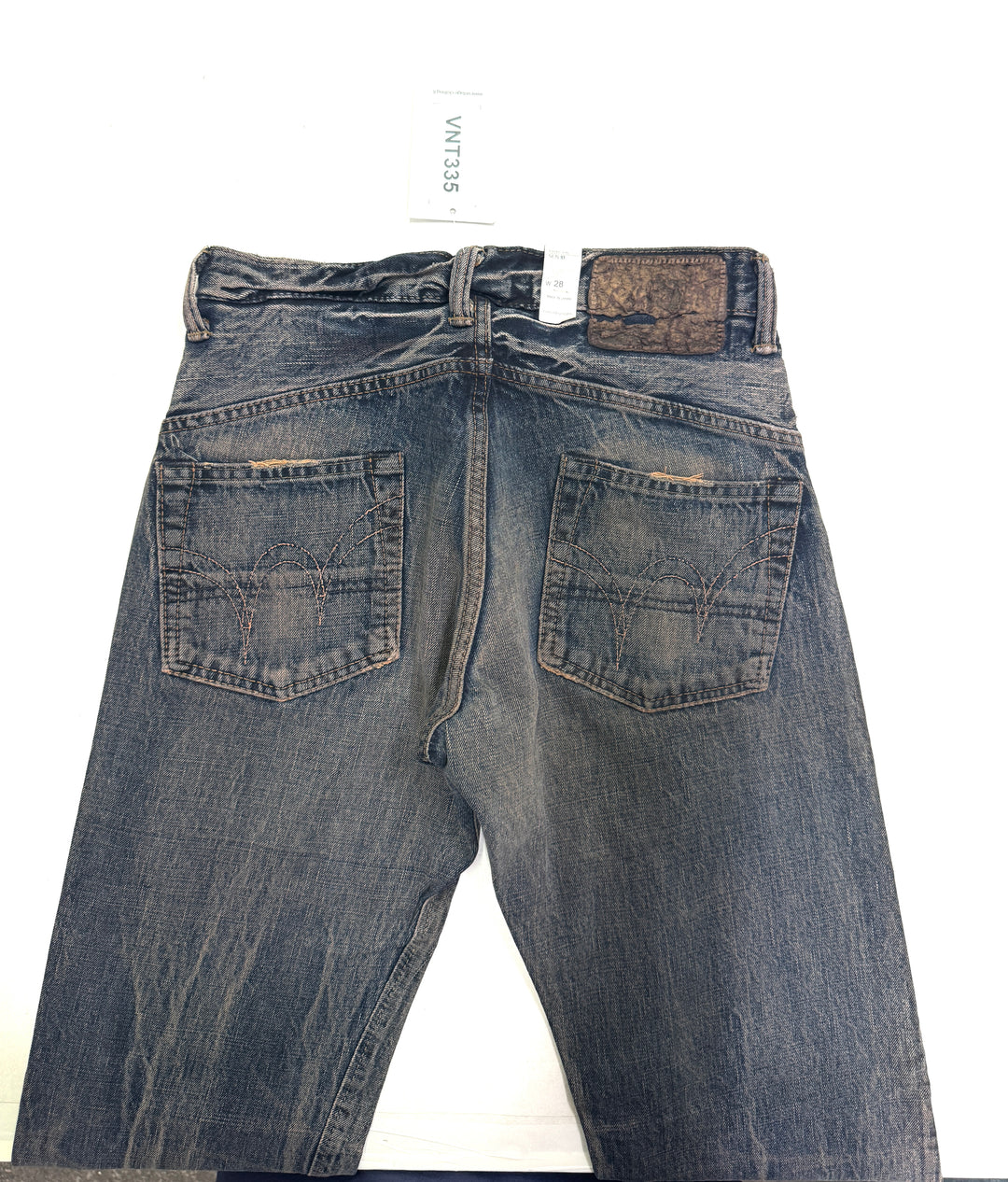 Edwin RV mezza cimosa W28 L31 deadstock vintage jeans selvedge