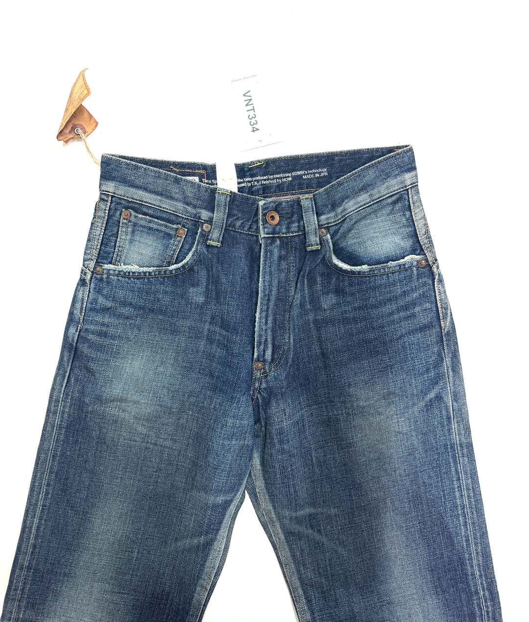 Edwin RV mezza cimosa W28 L31 deadstock vintage jeans selvedge